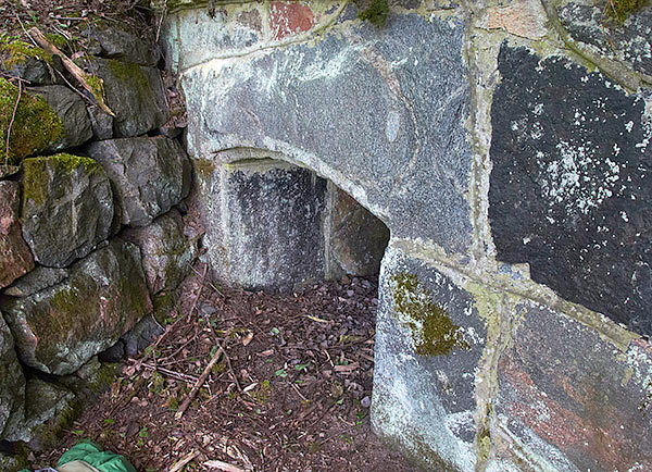 In the gun's emplacement - Sveaborg