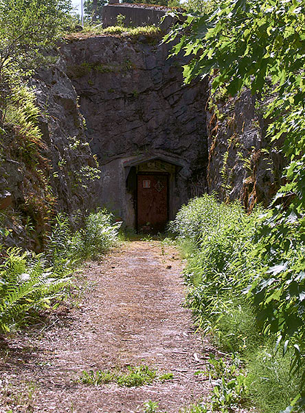 Туннельный резервный  погреб - Свеаборг