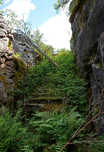 Лестница наверх - Свеаборг