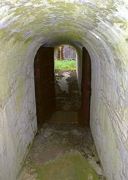 Inside of the gallery - Sveaborg