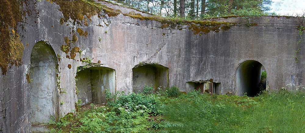 #55 - Panoramic sight of mortar's emplacement