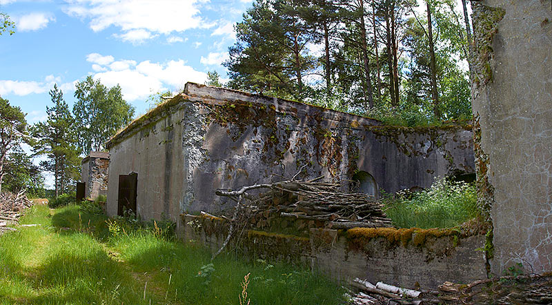 Cleaning of the battery - Sveaborg