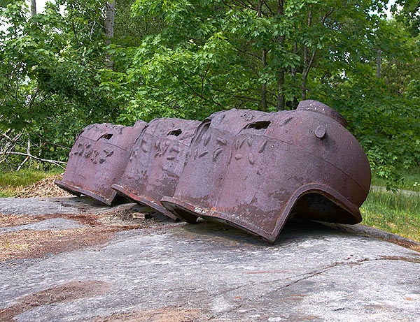 Armored MG fireposts - Sveaborg