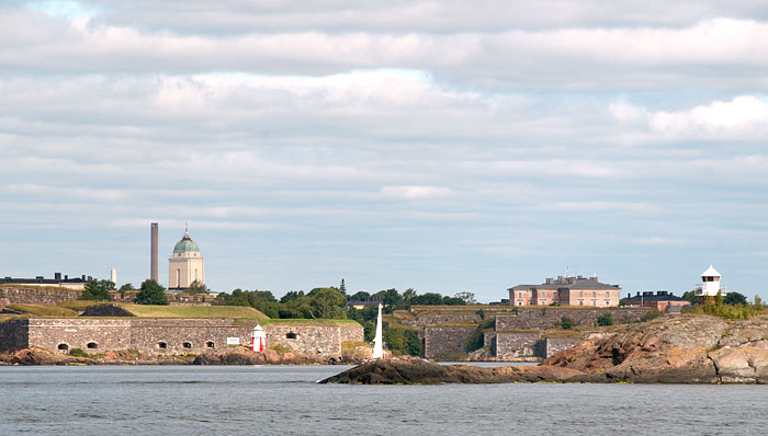 View of the fortress from Sveaborg raid