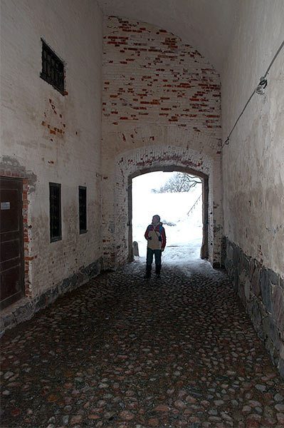 Проход в западной части казармы - Свеаборг