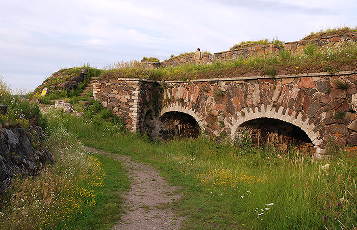 Левый фланк бастиона Lantingshausen