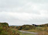 Northern sky upon Sveaborg fortress