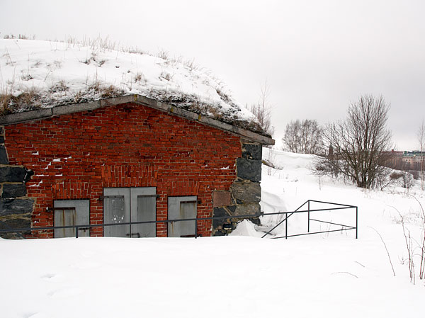 Ammunition depot of 6-inch battery - Sveaborg