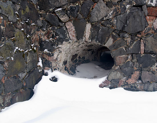 Musket embrasure - Sveaborg