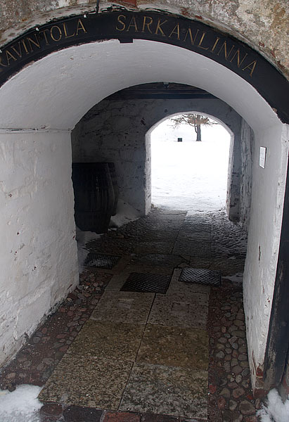 Passage on the southern bastion of the fortress - Sveaborg