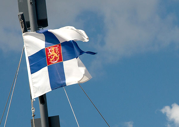 #55 - Flag of Finnish navy