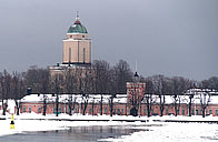 Sveaborg fortress by winter