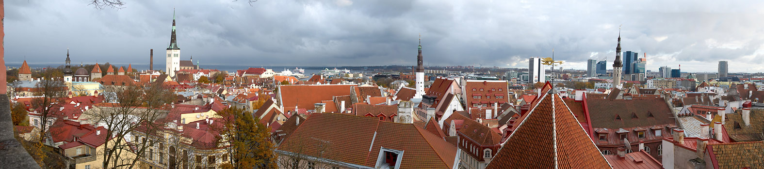 #65 - Panorama of old Tallinn