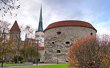 Thick Margaret tower in Tallinn