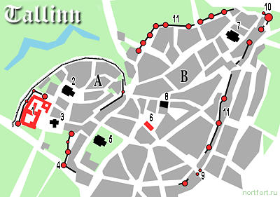 План города-героя и крепости Таллинн