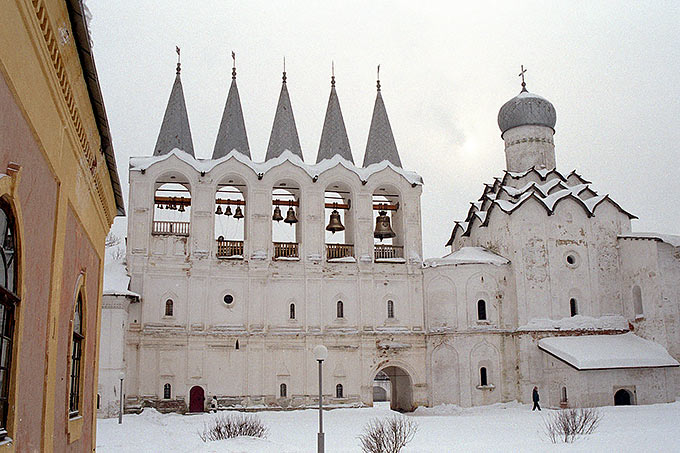 Gates  of Tikhvin Monastery