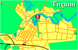 Tihkvin sity map