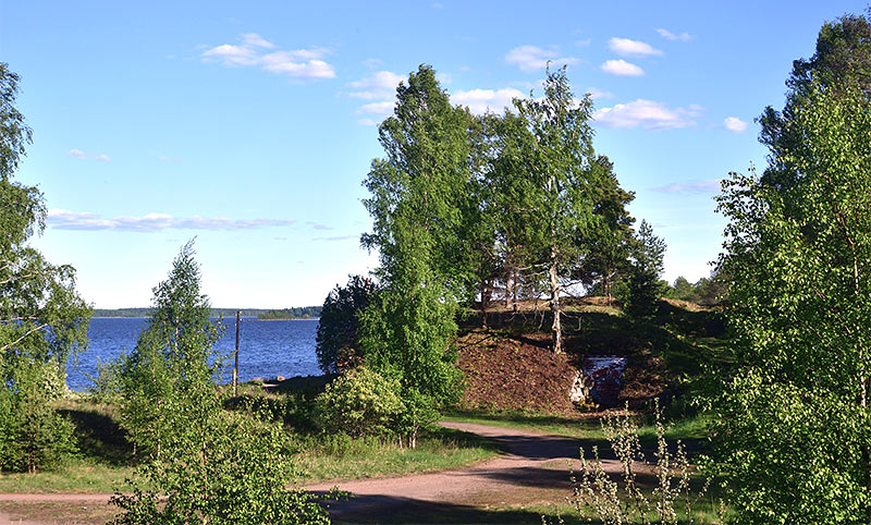 Left flank of the fortification - Trangsund