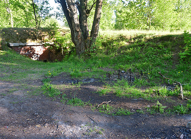 Artillery position of the 1870s - Trangsund