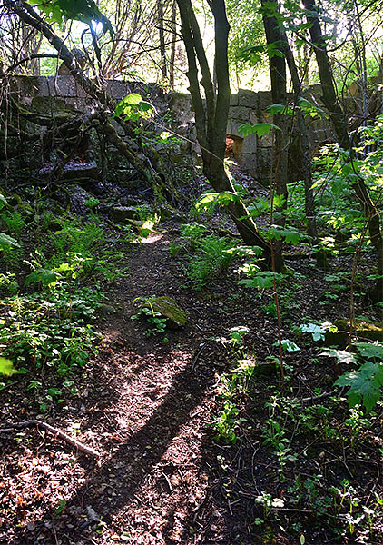 Extremity of a dry ditch - Trangsund