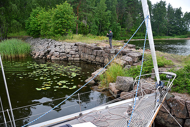 Marina at Mustasaari island - Trangsund