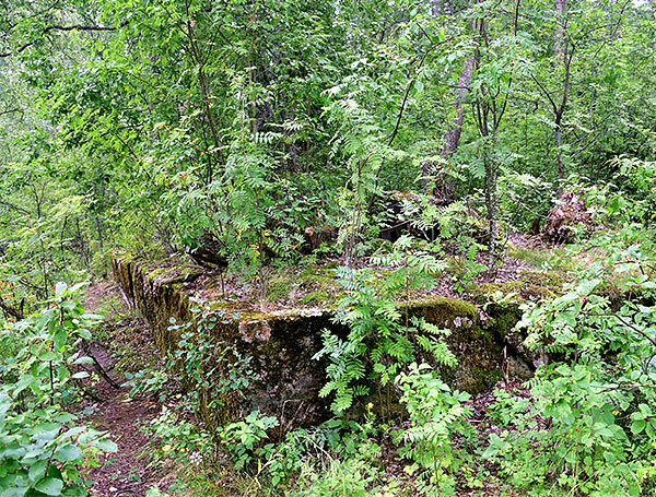 Barracks foundation - Trangsund