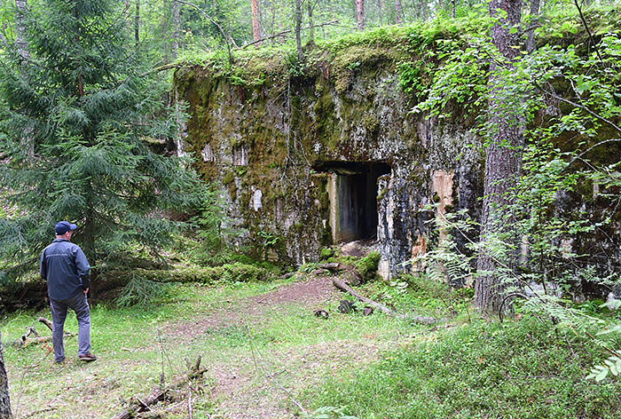 Former Peredovaya battery - Trangsund
