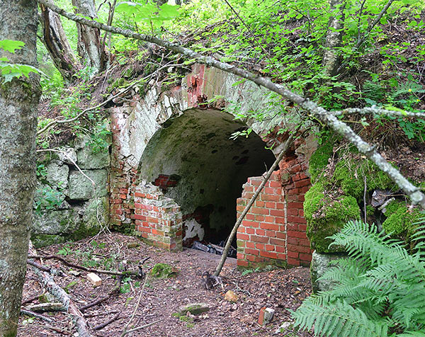 Magazines of the Pechersk battery - Trangsund