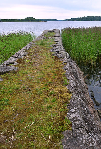 Pier on the island of Ravansaari - Trangsund