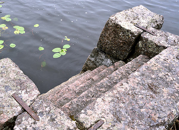 Stone staircase - Trangsund