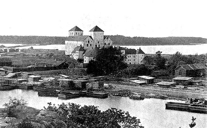 Абоский замок в 1900-х гг