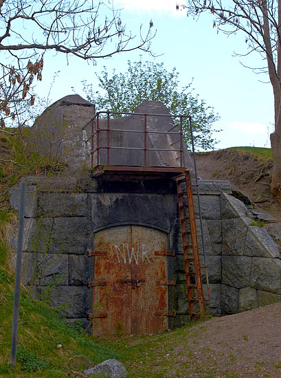 Coastal battery in Norrhamnen - Vaxholm