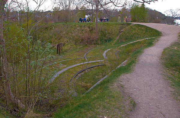 Gun's emplacements - Vaxholm