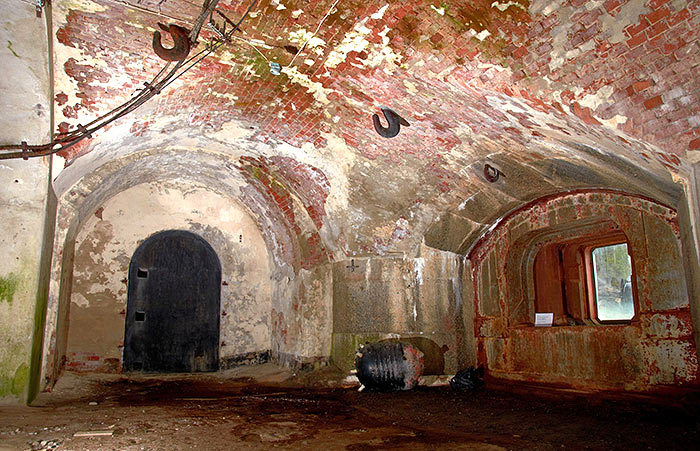 Casemate of Lower battery - Vaxholm