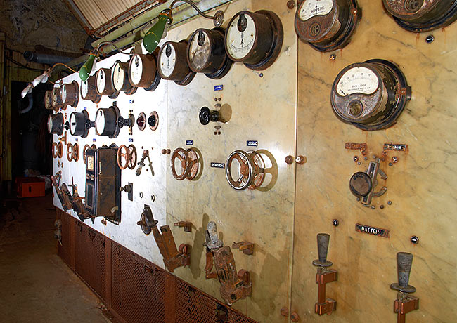 Marble switchboard - Vaxholm