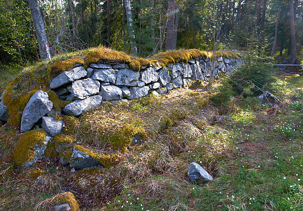 Rifle rampart on the island of Värmdö - Vaxholm