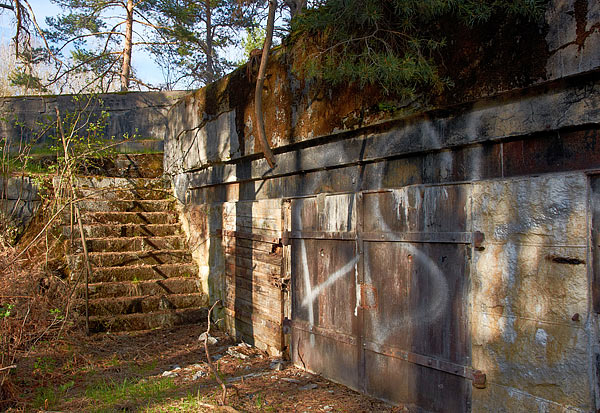 Shelter for the infantry - Vaxholm