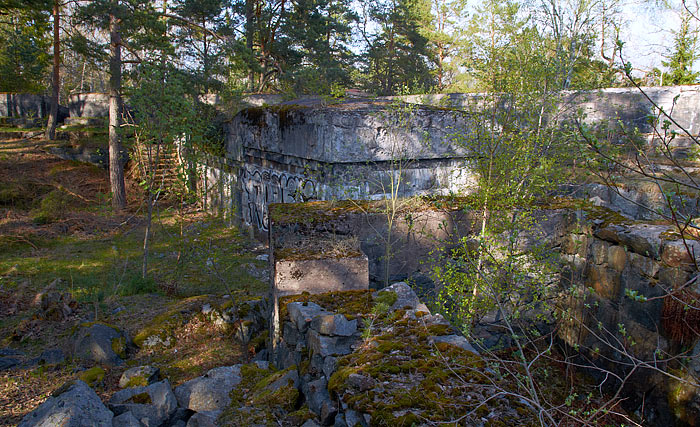 General sight of strong point - Vaxholm