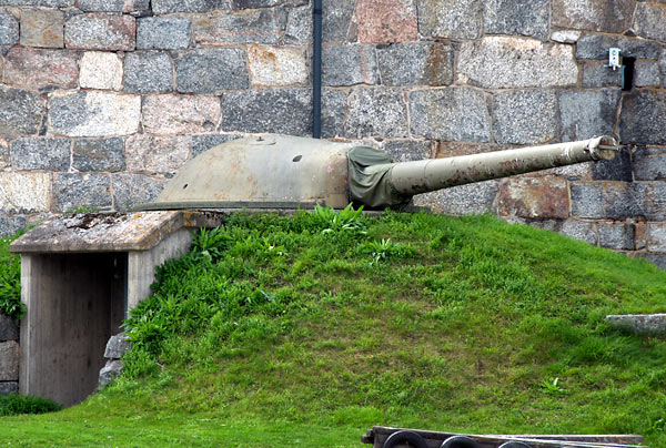 12 sm turret gun m/1897 - Vaxholm