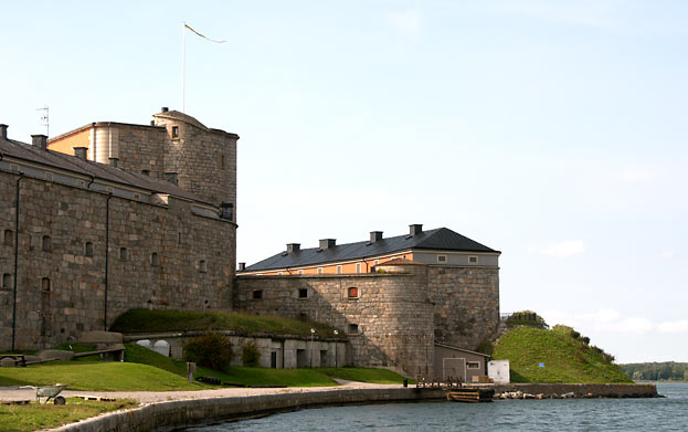 North face of  Citadel - Vaxholm