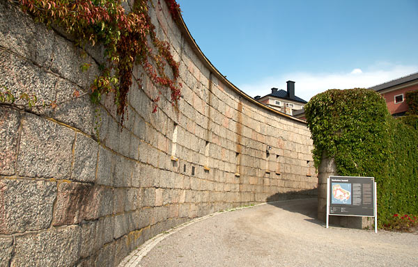 main entrance to the fortress - Vaxholm