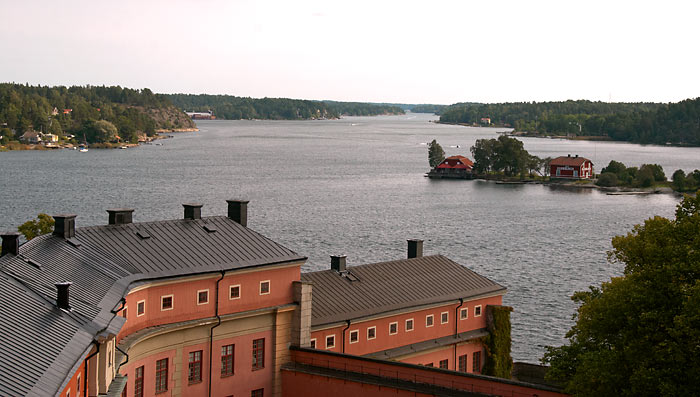 The observation deck - Vaxholm