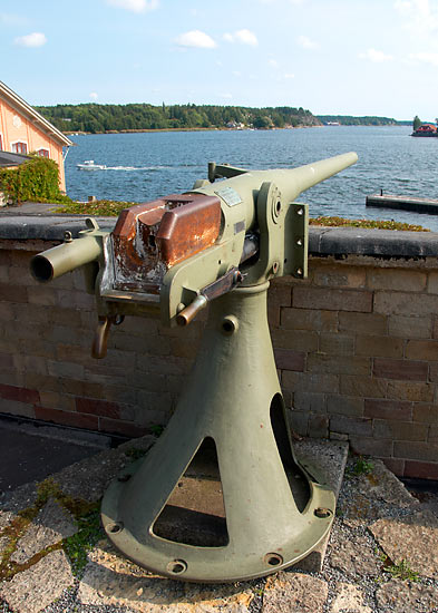 57 mm gun m/1895 - Vaxholm