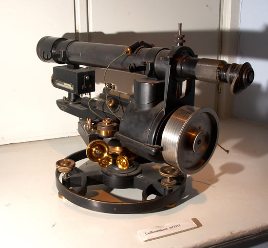 Madsen theodolite - Vaxholm