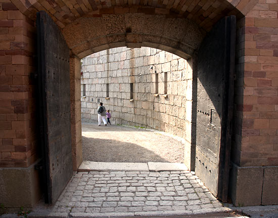 Fortress gate - Vaxholm