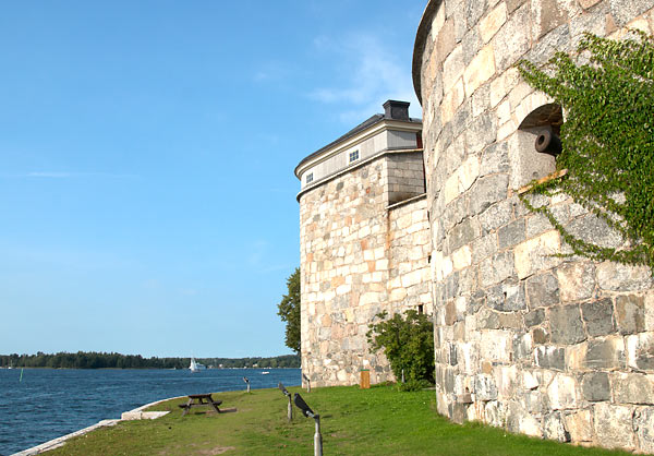 Western part of the fortress - Vaxholm