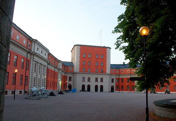 Parade ground by the night - Vaxholm