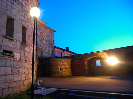 Night in the fortress - Vaxholm