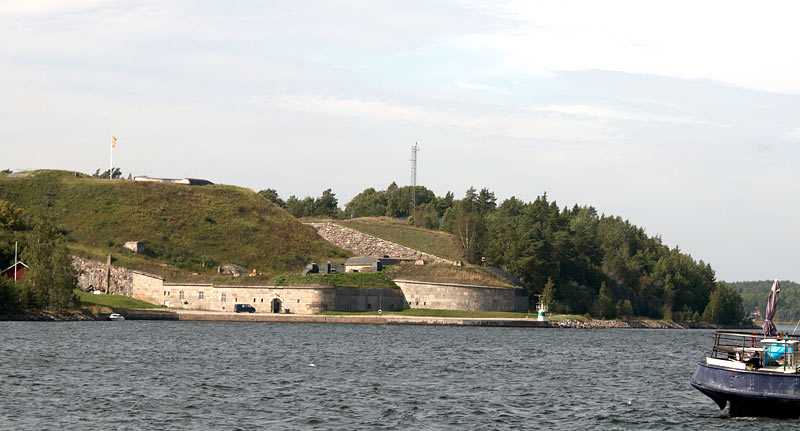 General view of Oscar-Fredriksborg fort - Vaxholm