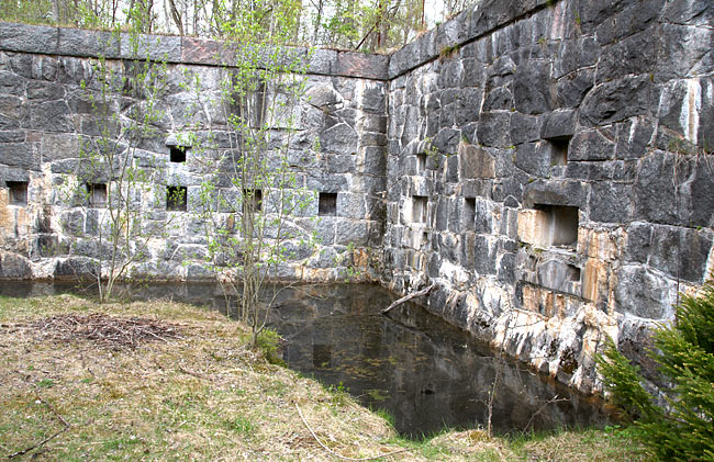 Main ditch defence - Vaxholm